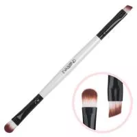 Кисть макияжная двухсторонняя для теней и бровей Eva Bond Кисть макияжная двухсторонняя для теней и бровей Eva Bond